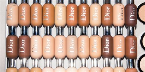 dior makeup backstage|Dior foundation backstage shades.